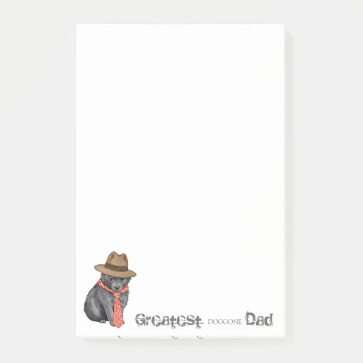 Post-it® Schipperke Papa (Devant)