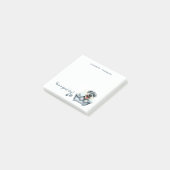 Post-it® Schnauzer Chien Personnalisé (Incliné)