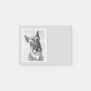 Post-it® Schnauzer (Giant) Peinture - Chien Art