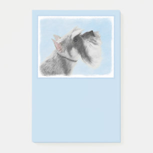 Post-it® Schnauzer (Giant, Standard) Peinture - Chien Art