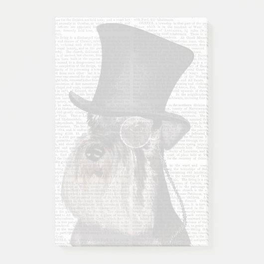 Post-it® Schnauzer, Hound officiel et Casquette (Devant)