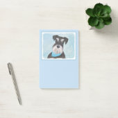 Post-it® Schnauzer (Miniature) Peinture - Joli chien origin (Bureau)