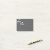 Post-it® Science Rocks Flask Beaker Stones Scientifique (Sur un bureau)