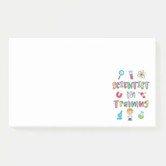 Post-it® Scientifique en formation pour jeunes scientifique