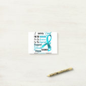 Post-it® Scleroderma Awareness Month Ribbon Gifts (Sur un bureau)