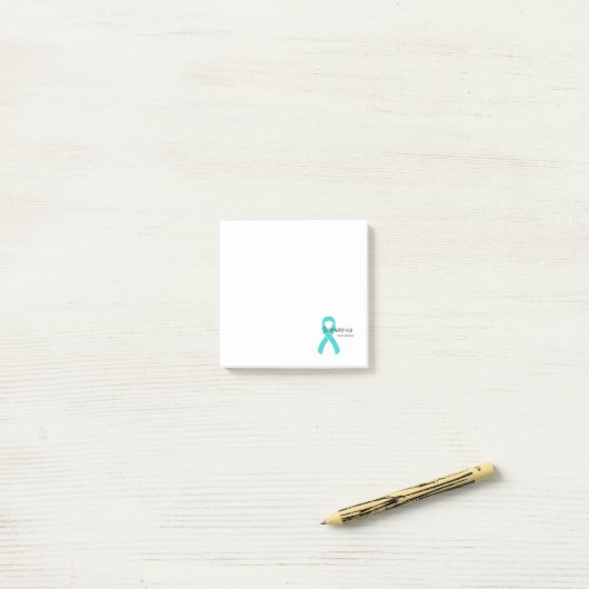 Post-it® Scleroderma Sensibilisation Post-it Notes (Sur un bureau)