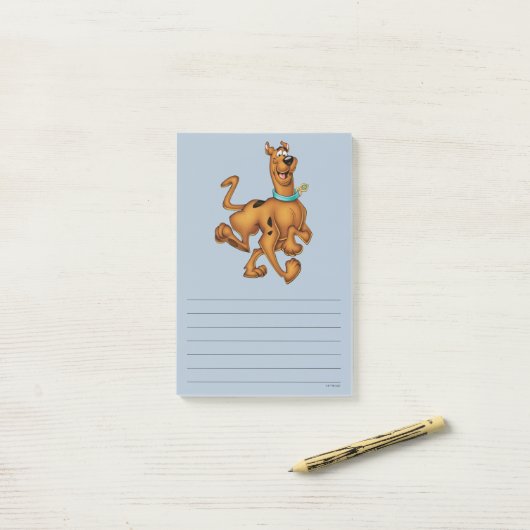 Post-it® Scooby-Doo Joyeuse Marche (Sur un bureau)