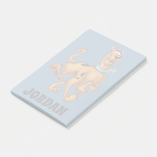 Post-it® Scooby-Doo Joyeuse Marche | Ajouter Votre Nom (Incliné)