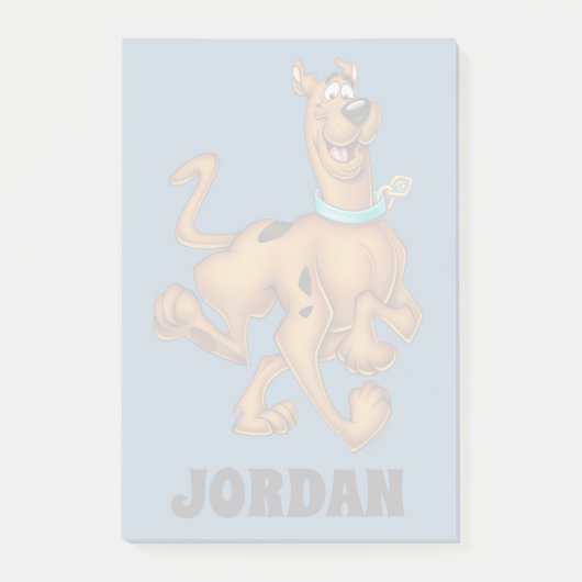 Post-it® Scooby-Doo Joyeuse Marche | Ajouter Votre Nom (Devant)