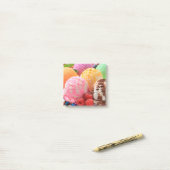 Post-it® scoops de glaces colorées (Sur un bureau)