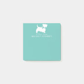 Post-it® Scottish Terrier Scotty Chien Chien Puppy Scottie (Devant)