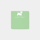 Post-it® Scottish Terrier Scotty Chien Chien Puppy Scottie  (Devant)