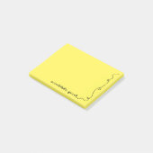 Post-it® Scribble Pad Jaune (Incliné)