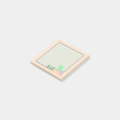 Post-it® Scribbles Succulents : Pastel Sticky Notes (Incliné)