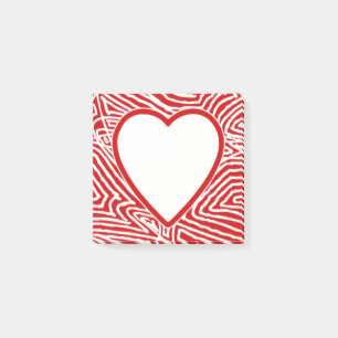 Post-it® Scribblprint Heart