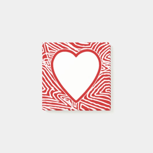 Post-it® Scribblprint Heart (Devant)