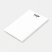 Post-it® Script de brosse manuscrit en gras (Incliné)