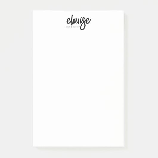 Post-it® Script de brosse manuscrit en gras (Devant)