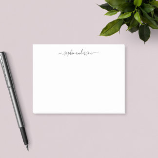 Post-it® Script de calligraphie moderne tendance personnali