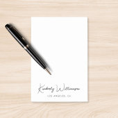 Post-it® Script de signature chic