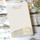 Post-it® Script de signature holographique Moderne Glam pai