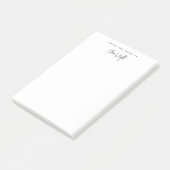 Post-it® Script de signature simple, professionnel (Incliné)