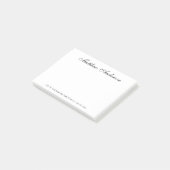 Post-it® Script élégant (Incliné)