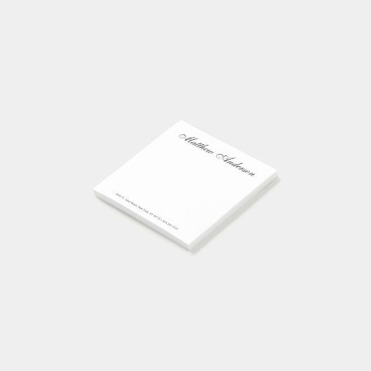 Post-it® Script élégant (Incliné)