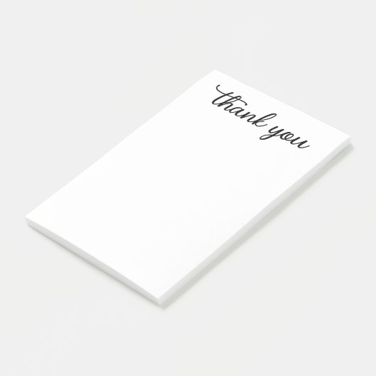 Post-it® Script Merci (Incliné)