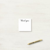 Post-it® Script Merci (Sur un bureau)
