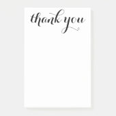 Post-it® Script Merci 4 x 6 (Devant)