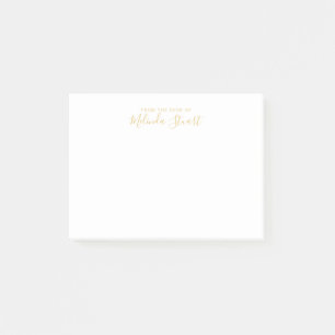 Post-it® Script moderne professionnel