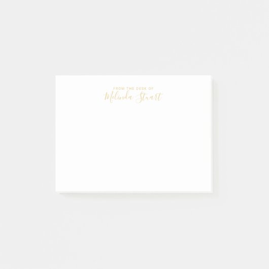 Post-it® Script moderne professionnel (Devant)