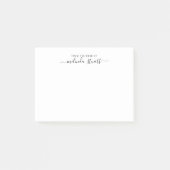 Post-it® Script moderne professionnel (Devant)