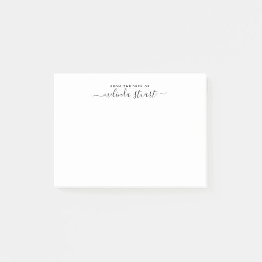 Post-it® Script moderne professionnel (Devant)