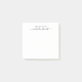 Post-it® Script moderne professionnel (Devant)