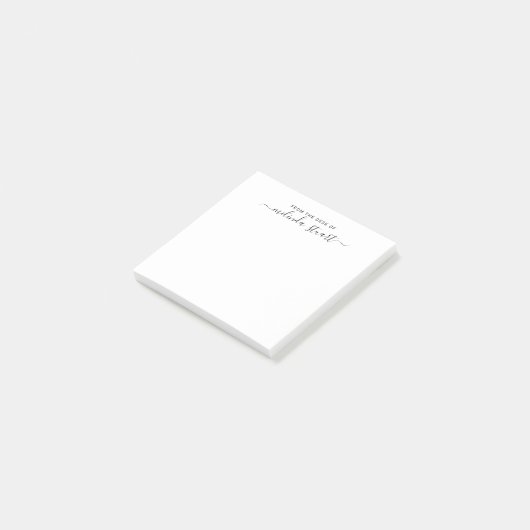 Post-it® Script moderne professionnel (Incliné)