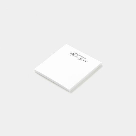 Post-it® Script moderne professionnel (Incliné)