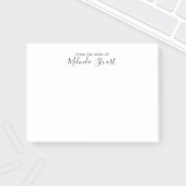 Post-it® Script moderne professionnel