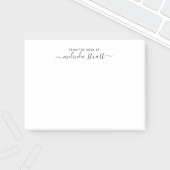 Post-it® Script moderne professionnel