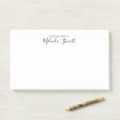 Post-it® Script moderne professionnel (Sur un bureau)