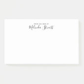 Post-it® Script moderne professionnel (Devant)