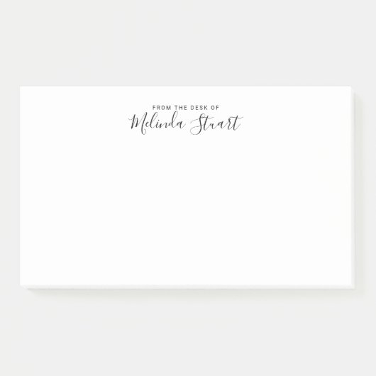 Post-it® Script moderne professionnel (Devant)