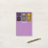 Post-it® Sculptures Triple Tiki Thunder_Cove (Sur un bureau)