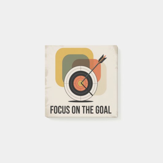 Post-it® Se concentrer sur l'objectif (Devant)