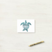 Post-it® Sea Turtle Save The Turtle (Sur un bureau)