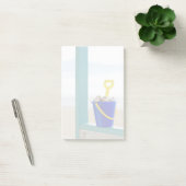Post-it® Seau rempli de coquillages (Bureau)