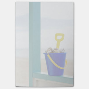 Post-it® Seau rempli de coquillages