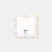 Post-it® Sèche-souffle Motif Terrazzo (Devant)