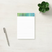 Post-it® Sedona Falls Blue Aqua Lime 4" x 6" (Bureau)